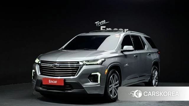 Chevrolet (GM Daewoo) Traverse 2023 Серебряный из Кореи