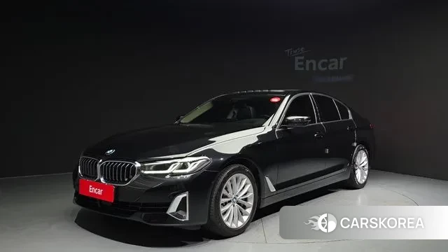 BMW 5 Series (G30) 2022 Черный из Кореи