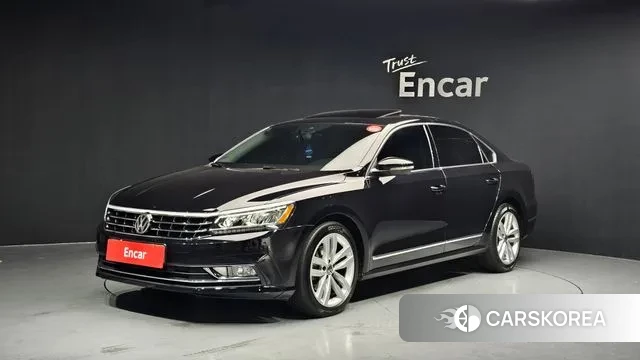 Volkswagen The New Passat 2018 Черный из Кореи