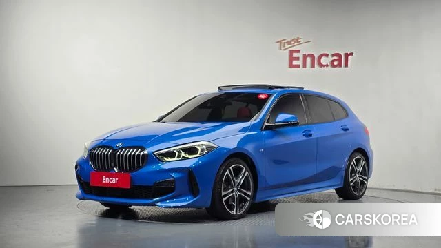 BMW 1 Series (F40) 2021 Синий из Кореи