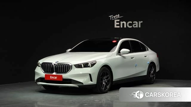 BMW 5 Series (G60) 2024 Белый из Кореи