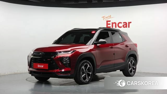 Chevrolet (GM Daewoo) Trailblazer 2023 Красный из Кореи