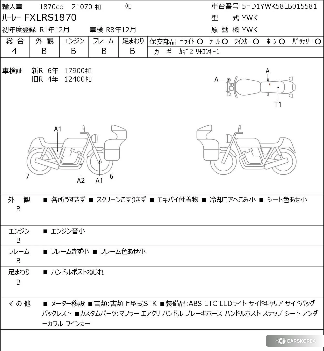 Проданный Harley-Davidson Softail Low Rider S FXLRS1870 2020 из Японии, фото 5