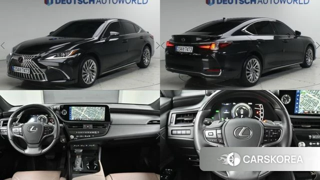 Lexus ES300h 7th generation 2025 Черный из Кореи