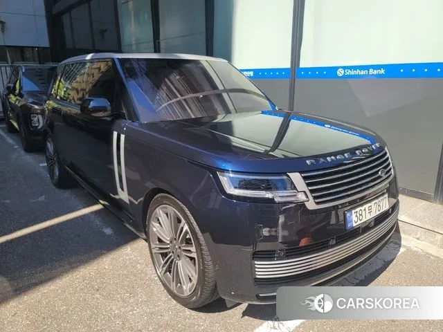 Land Rover Range Rover 5th Generation 2023 Синий из Кореи