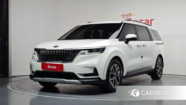 Kia Carnival 4th generation 2021 Белый из Кореи