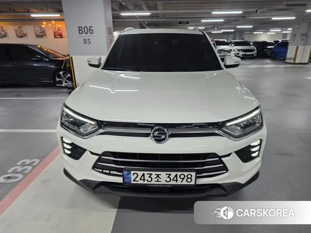 Ssangyong Beautiful Korando 2020 Белый из Кореи