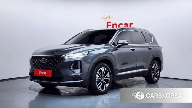 Hyundai Santa Fe TM 2018 Серый из Кореи