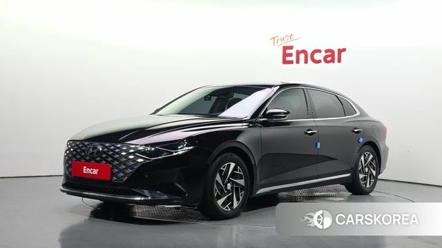Hyundai The New Grandeur IG Hybrid 2021 Черный из Кореи