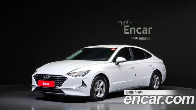 Hyundai Sonata (DN8) 2021 Белый из Кореи