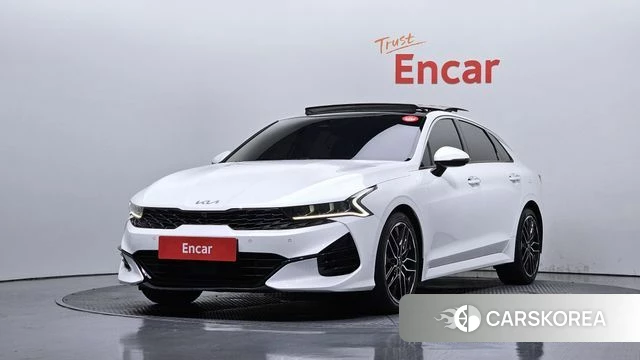 Kia K5 3rd generation 2021 Белый из Кореи