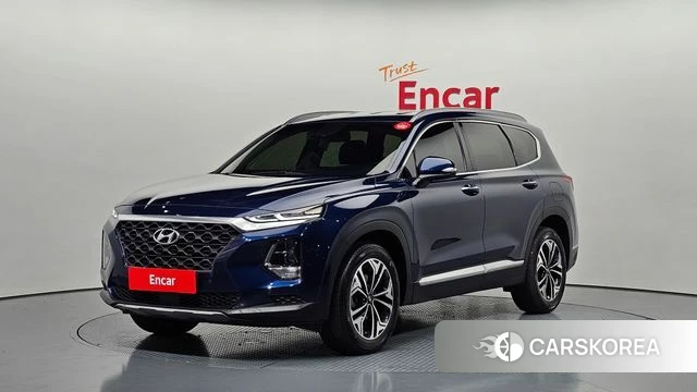 Hyundai Santa Fe TM 2019 Синий из Кореи