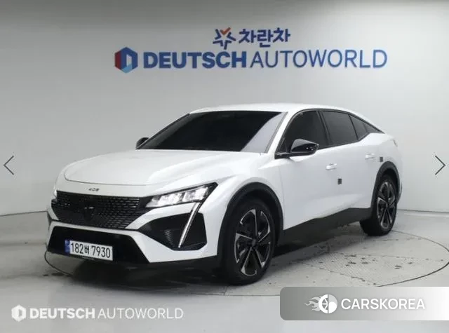 Peugeot 408 2023 Белый из Кореи