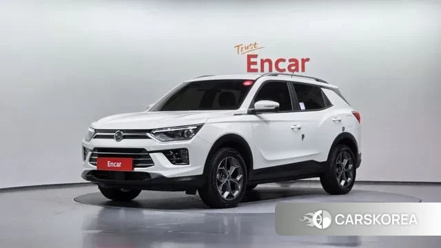 Ssangyong Beautiful Korando 2021 Белый из Кореи