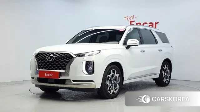 Hyundai Palisade 2021 Белый из Кореи