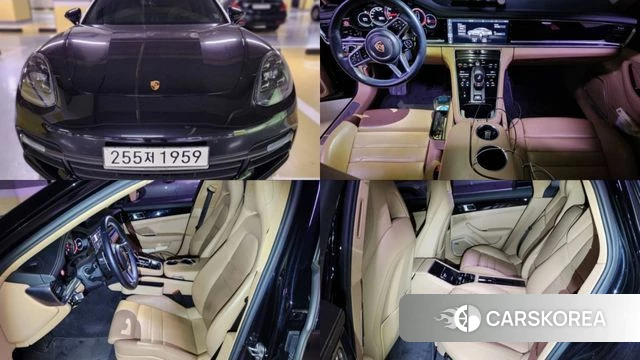 Porsche Panamera (971) 2020 Черный из Кореи