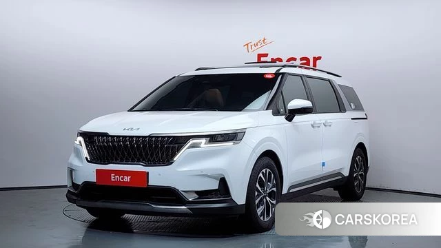 Kia Carnival 4th generation 2023 Белый из Кореи