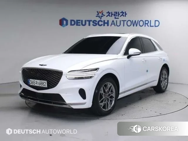 Genesis GV70 2021 Белый из Кореи