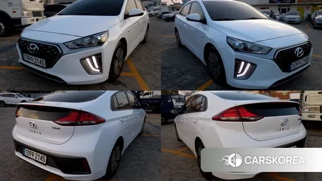 Hyundai The New Ionic Hybrid 2020 Белый из Кореи