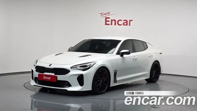 Kia Stinger 2018 Белый из Кореи