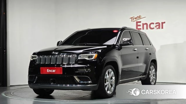 Jeep Grand Cherokee 2021 Черный из Кореи