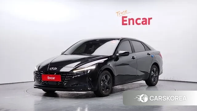 Hyundai Avante (CN7) 2022 Черный из Кореи