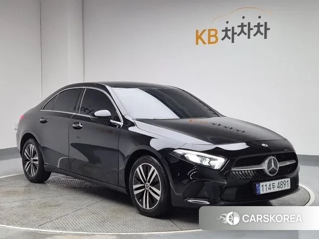 Mercedes-Benz A-Class W177 2021 Черный из Кореи