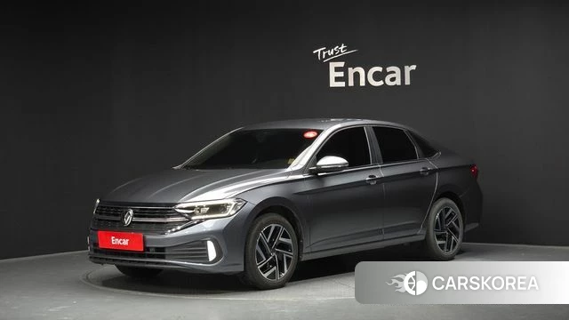 Volkswagen 7th Generation of Jetta 2022 Серый из Кореи
