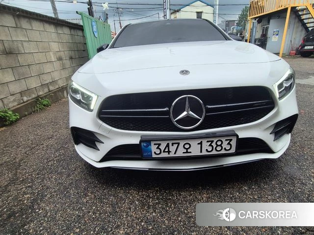 Mercedes-Benz A-Class W177 2022 Белый из Кореи