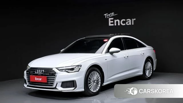 Audi A6 (C8) 2021 Белый из Кореи