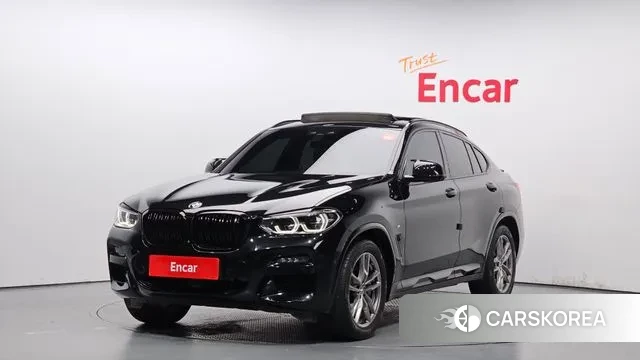 BMW X4 (G02) 2020 Черный из Кореи