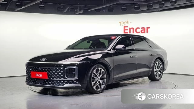 Hyundai Grandeur (GN7) 2023 Черный из Кореи