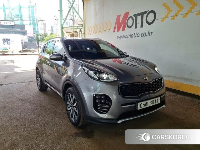Kia Sportage 4th Generation 2018 Серый из Кореи