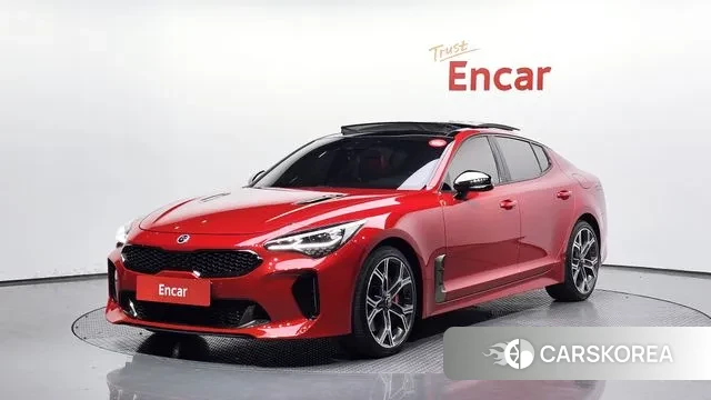 Kia Stinger 2018 Красный из Кореи