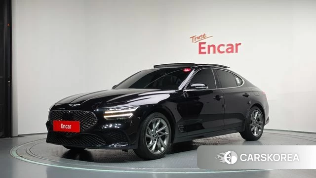 Genesis The New G70 2022 Черный из Кореи
