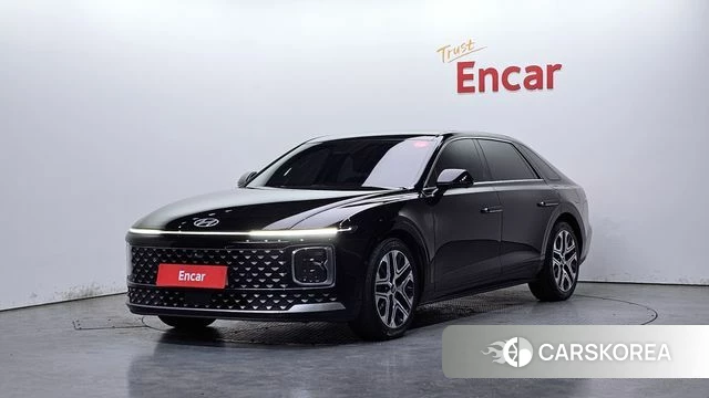 Hyundai Grandeur (GN7) 2023 Черный из Кореи
