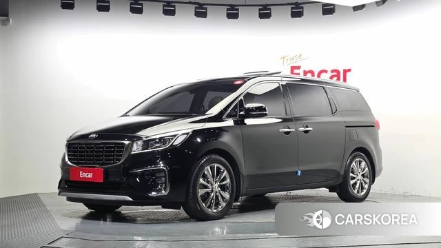 Kia The New Carnival 2018 Черный из Кореи