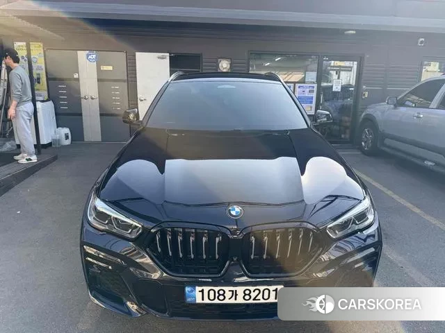 BMW X6 (G06) 2022 Синий из Кореи