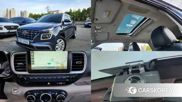 Hyundai Venue 2019 Синий из Кореи