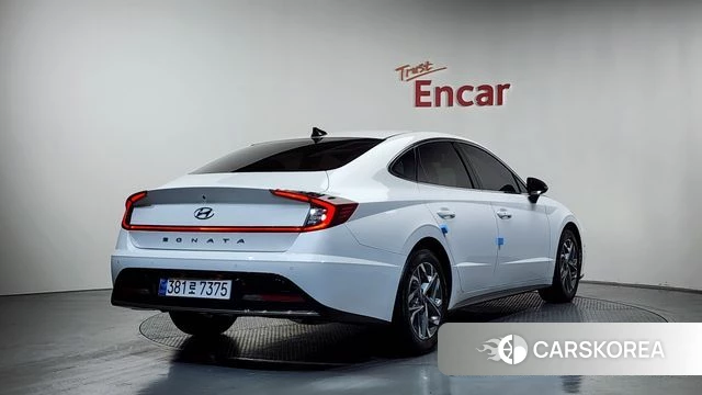 Hyundai Sonata (DN8) 2022 Белый из Кореи