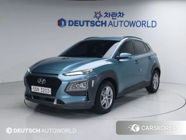 Hyundai Kona 2018 Синий из Кореи