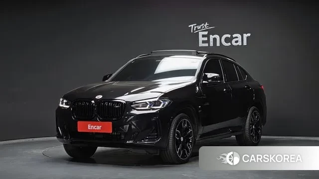 BMW X4 (G02) 2023 Черный из Кореи