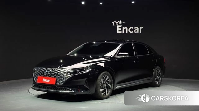 Hyundai The New Grandeur IG Hybrid 2021 Черный из Кореи