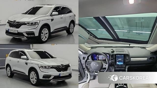 Renault Korea (Samsung) The New QM6 2022 Белый из Кореи