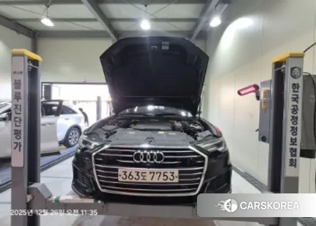 Audi A6 (C8) 2021 Черный из Кореи