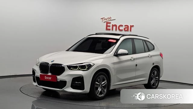 BMW X1 (F48) 2022 Белый из Кореи
