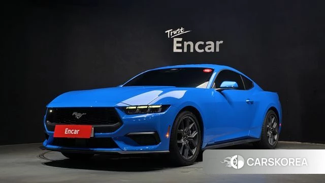 Ford Mustang 7th Generation 2025 Синий из Кореи