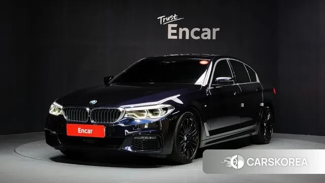 BMW 5 Series (G30) 2019 Черный из Кореи