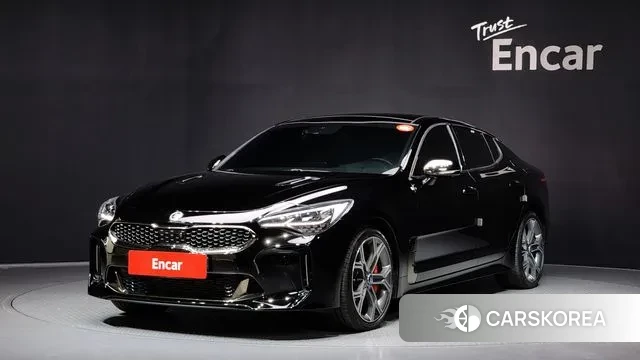 Kia Stinger 2019 Черный из Кореи