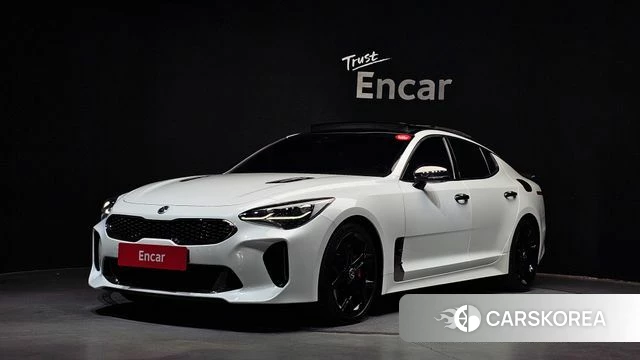 Kia Stinger 2019 Белый из Кореи